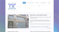 Desktop Screenshot of clinicadentaltxantrea.com
