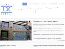 Tablet Screenshot of clinicadentaltxantrea.com